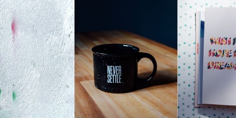 Words - Never Settle All We Have is Now